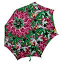 Floral-Abstract Hook Handle Umbrellas (Large) View2