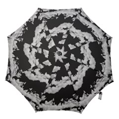 Cumulus Abstract Design Hook Handle Umbrellas (small) by dflcprintsclothing