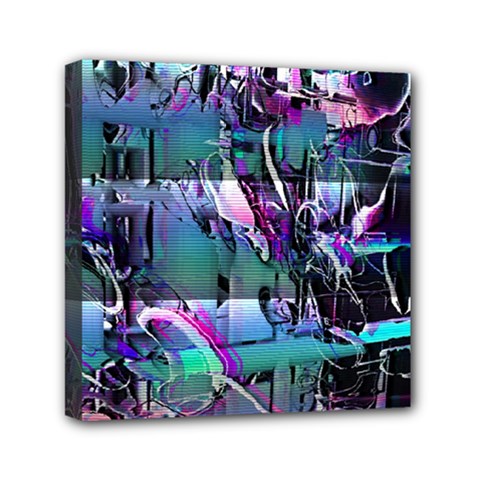 Technophile s Bane Mini Canvas 6  X 6  (stretched) by MRNStudios