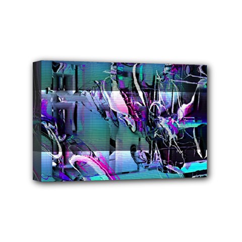 Technophile s Bane Mini Canvas 6  X 4  (stretched) by MRNStudios