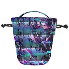 Technophile s Bane Drawstring Bucket Bag by MRNStudios