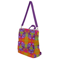 Glitch Futuristic Punk  Crossbody Backpack by gloriasanchez