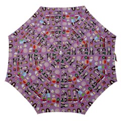 Drawing Collage Purple Straight Umbrellas by snowwhitegirl