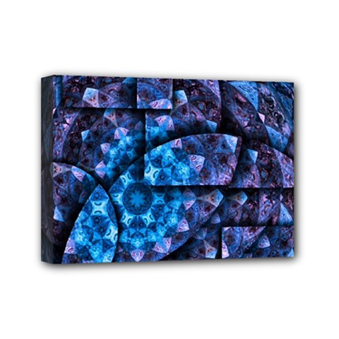 Dismembered Mandala Mini Canvas 7  X 5  (stretched) by MRNStudios