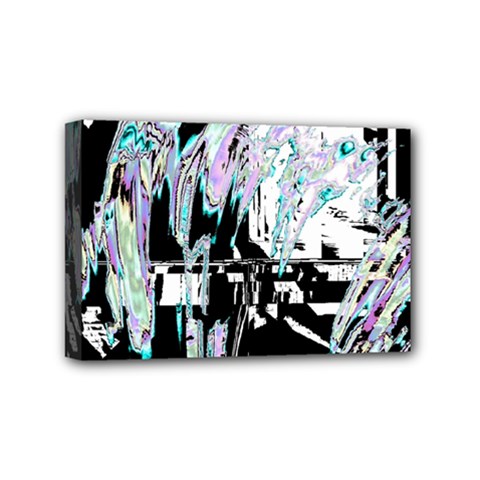 Digital Wave Mini Canvas 6  X 4  (stretched) by MRNStudios