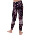 Geometric Abstraction Kids  Lightweight Velour Leggings View4