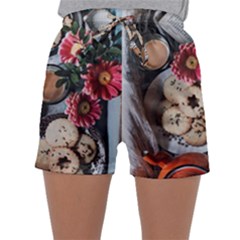 Cookies & Tea Tray  Sleepwear Shorts by Incredible