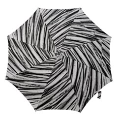 Galaxy Motion Black And White Print 2 Hook Handle Umbrellas (medium) by dflcprintsclothing