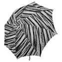 Galaxy Motion Black And White Print 2 Hook Handle Umbrellas (Medium) View2