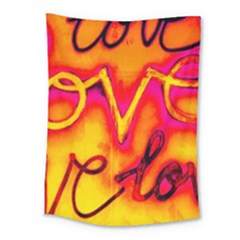  Graffiti Love Medium Tapestry by essentialimage365