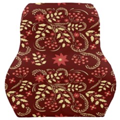Folk Flowers Art Pattern Floral Abstract Surface Design  Seamless Pattern Car Seat Back Cushion  by Eskimos