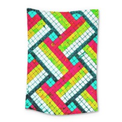 Pop Art Mosaic Small Tapestry by essentialimage365
