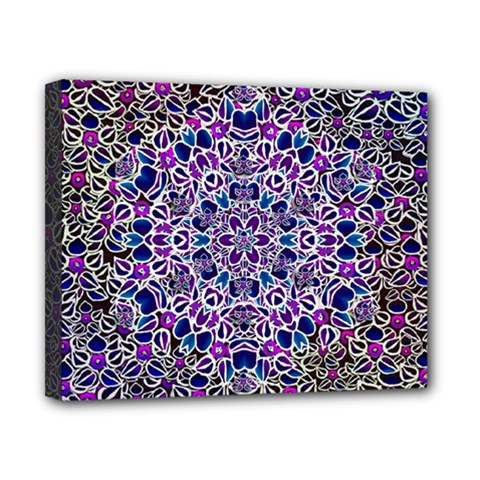 Digital Painting Drawing Of Flower Power Canvas 10  X 8  (stretched) by pepitasart