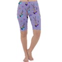 Japanese Ramen Sushi Noodles Rice Bowl Food Pattern Cropped Leggings  View1