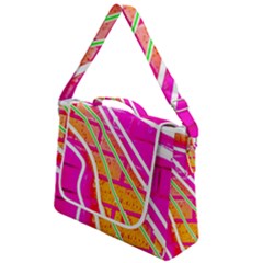 Pop Art Neon Wall Box Up Messenger Bag by essentialimage365