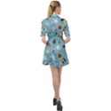 Coffee Time Belted Shirt Dress View2