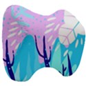 Aquatic Surface Patterns Head Support Cushion View3