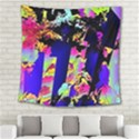 Neon Aggression Square Tapestry (Large) View2