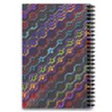 Dark Multicolored Mosaic Pattern 5.5  x 8.5  Notebook View2