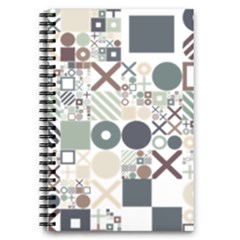 Mosaic Print 5 5  X 8 5  Notebook by designsbymallika