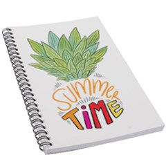 Summer Time 5 5  X 8 5  Notebook by designsbymallika