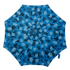 Folk Flowers Art Pattern Floral  Surface Design  Seamless Pattern Hook Handle Umbrellas (small) by Eskimos