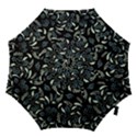 Folk flowers art pattern Hook Handle Umbrellas (Large) View1