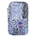 Blue Pastel Print Waist Pouch (Large) View1