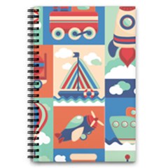 Travel With Love 5 5  X 8 5  Notebook by designsbymallika