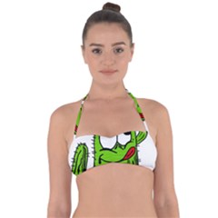 Cactus Halter Bandeau Bikini Top by IIPhotographyAndDesigns