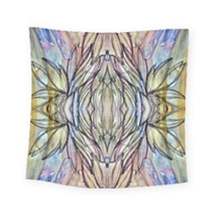 Ink Paint Repeats Square Tapestry (small) by kaleidomarblingart