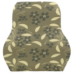 Folk Flowers Art Pattern  Car Seat Back Cushion  by Eskimos