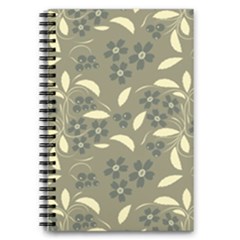 Folk Flowers Art Pattern  5 5  X 8 5  Notebook by Eskimos