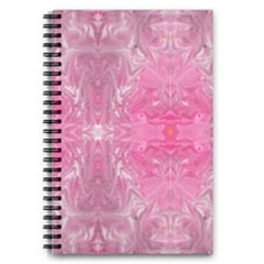 Magenta Repeats 5 5  X 8 5  Notebook by kaleidomarblingart