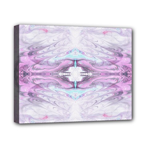 Pastel Marbling Canvas 10  X 8  (stretched) by kaleidomarblingart