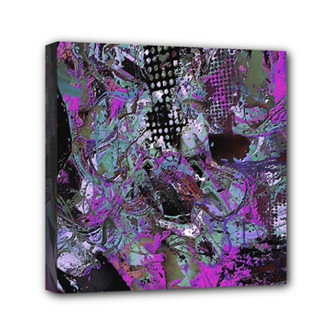 Lo-fi Hyperactivity Mini Canvas 6  X 6  (stretched) by MRNStudios