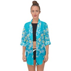 Pop Art Neuro Light Open Front Chiffon Kimono by essentialimage365