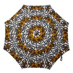 Digital Flowers Hook Handle Umbrellas (medium) by Sparkle