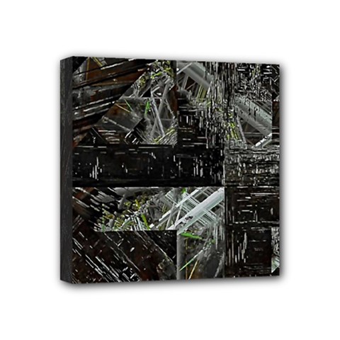 Brakkett Mini Canvas 4  X 4  (stretched) by MRNStudios