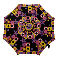 Summer Mosaic Print Hook Handle Umbrellas (small) by designsbymallika