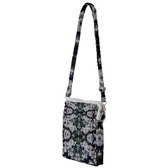 White Bush Repeats Multi Function Travel Bag by kaleidomarblingart