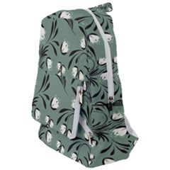 Folk Flowers Pattern Travelers  Backpack by Eskimos
