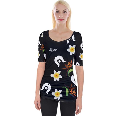 Ljp Wide Neckline Tee by Ladyjpstyles07