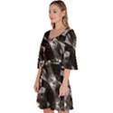 Gemini Mandala Velour Kimono Dress View2