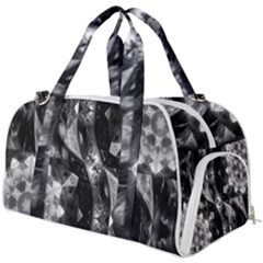 Gemini Mandala Burner Gym Duffel Bag by MRNStudios