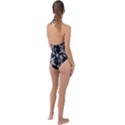 Gemini Mandala Plunge Cut Halter Swimsuit View2