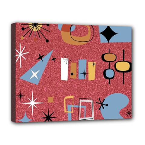 50s Canvas 14  X 11  (stretched) by NerdySparkleGoth