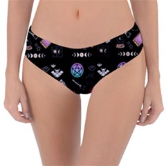 Witch Goth Pastel Pattern Reversible Classic Bikini Bottoms by NerdySparkleGoth