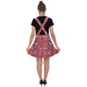50s Small Print Velvet Suspender Skater Skirt View2