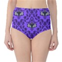 Friggin Bats Pattern Classic High-Waist Bikini Bottoms View1